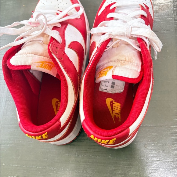 Nike Red and White Dunks - Picture 10 of 14